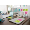 image:imagePostit Super Sticky Notes 3 in x 3 in 1 Cube 2X the Sticking Power Bright Colors Recyclable 2027SSGFA Pack of 23 x 3
