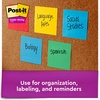 image:imagePostit Super Sticky Notes 3x3 in 15 Pads 2X The Sticking Power Summer Joy Collection Assorted Colors 65415SSJOY