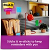 image:imagePostit Super Sticky Notes 3x3 in 15 Pads 2X The Sticking Power Summer Joy Collection Assorted Colors 65415SSJOY