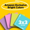 image:imagePostit Super Sticky Notes 4x6 in 5 PadsPack 90 SheetsPad amp Super Sticky Notes 3x3 in 24 PadsPack 70 SheetsPad Amazon Exclusive Bright Color Collection4x6 inches  3x3 inches