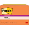 image:imagePostit Super Sticky Notes 8 Sticky Note Pads 6 x 4 in School Supplies for Students Ideal for Textbooks Notebooks Walls and Vertical Surfaces Energy Boost CollectionTrue Pack of 12