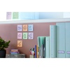 image:imagePostit Super Sticky Recycled Notes 3x3 in 24 Pads 2X The Sticking Power Bali Collection Pastel Colors Lavender Apricot Blue Pink Mint 30 Recycled Paper 65424NHCP3 x 3