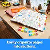 image:imagePostit Tabs Aqua Yellow Pink Red Green Orange and Bright Color Tabs