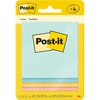 image:imagePostit Notes 3 in x 3 in 4 Sticky Note Pads 50 Sheets per Pad Beachside Caf Collection Back to School Supplies and Office Products