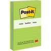 image:imagePostit Notes 4x6 in 3 Pads Americas 1 Favorite Sticky Notes Floral Fantasy Collection Bold Colors Clean Removal Recyclable 6603AU6 x 4