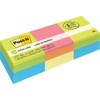 image:imagePostit Notes Cube 1 78 in x 1 78 in 3 Sticky Notes Pad 400 Sheets Assorted Bright Colors19 x 19 Pack of 8