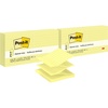 image:imagePostit Popup Notes 3x3 in 6 Pads Americas 1 Favorite Sticky Notes Canary Yellow Clean Removal Recyclable R335 Pack of 2