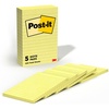 image:imagePostit Popup Notes 4x6 in 5 Pads Americas 1 Favorite Sticky Notes Canary Yellow Clean Removal Recyclable 6605PK Pack of 249 x 61 Pack of 12