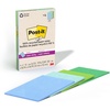 image:imagePostit Super Sticky 100 Recycled Notes 4 Sticky Note Pads 4 x 6 in 2X the Sticking Power Back to School Supplies for Students Memo Pads for Textbooks Canary YellowOasis