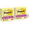 image:imagePostit Super Sticky Lined Notes 6 StickyNote Pads 4 x 4 in School Supplies Office Products Sticky Notes for Vertical Surfaces Monitors Walls and Windows Canary Yellow Pack of 24 x 4 Pack of 2