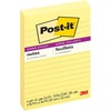image:imagePostit Super Sticky Notes 3 Lined Sticky Notes Pads 4 x 6 in School Supplies and Oce Supplies 2X the Sticking Power Simply Serene CollectionCanary Yellow