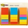 image:imagePostit Super Sticky Notes 3x3 in 15 Pads 2X The Sticking Power Summer Joy Collection Assorted Colors 65415SSJOY