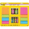 image:imagePostit Super Sticky Notes and Flags 3x3 in Pack of 8 Pads and 6 Flags Assorted Colors 6548SS2F08 x 119