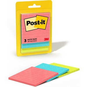 image:imagePostit Notes 3x3 in 3 Sticky Notes Pads 50 Sheets per Pad Poptimistic Collection School Supplies and Oce Products The Original Postit Note Pack of 207 x 38