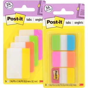 image:imagePostit Tabs Aqua Yellow Pink Red Green Orange and Bright Color Tabs