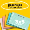 image:imagePostit Notes 3 in x 5 in 5 Sticky Note Pads 100 Sheets per Pad Beachside Caf Collection Back to School Supplies and Office Products