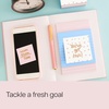 image:imagePostit Polished Patterns Sticky Notes Bubble Blush Design Featuring 1 Dot Pattern 1 Positively Pink and 1 Pink Salt Sticky Note Pad 3 in x 29 in 45 Sheets per PadBubble Blush