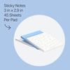image:imagePostit Polished Patterns Sticky Notes Bubble Blush Design Featuring 1 Dot Pattern 1 Positively Pink and 1 Pink Salt Sticky Note Pad 3 in x 29 in 45 Sheets per PadBlue Cottage