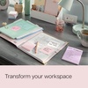 image:imagePostit Polished Patterns Sticky Notes Bubble Blush Design Featuring 1 Dot Pattern 1 Positively Pink and 1 Pink Salt Sticky Note Pad 3 in x 29 in 45 Sheets per PadBubble Blush