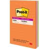 image:imagePostit 6603SSUC Pads in Rio de Janeiro Colors Lined 4 x 6 90Sheet 3Pack6 x 4 Pack of 12