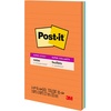 image:imagePostit Super Sticky Lined Notes 4 Sticky Note Pads 5 x 8 in School Supplies for Students Ideal for Textbooks Notebooks Walls and Vertical Surfaces Energy Boost Collection4 Pads