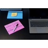 image:imagePostit Super Sticky Lined Notes 4 Sticky Note Pads 8 x 6 in School Supplies Office Products Sticky Notes for Vertical Surfaces Monitors Walls and Windows Energy Boost Collection
