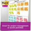 image:imagePostit Super Sticky Notes 3 Sticky Note Pads 3 x 3 in School Supplies Office Products Sticky Notes for Vertical Surfaces Monitors Walls and Windows Supernova Neons Collection48