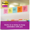 image:imagePostit Super Sticky Notes 3 Sticky Note Pads 3 x 3 in School Supplies Office Products Sticky Notes for Vertical Surfaces Monitors Walls and Windows Supernova Neons Collection48