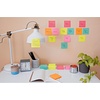 image:imagePostit Super Sticky Notes 3x3 in 4 Pads 2X the Sticking Power Miami Collection Neon Colors Orange Pink Blue Green Recyclable3321SSANB