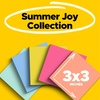 image:imagePostit Super Sticky Notes 5 Sticky Note Pads 3 x 3 in Back to School Supplies Office Products 2X the Sticking Power Summer Joy CollectionTrue