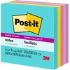 image:imagePostit Super Sticky Notes 5 Sticky Note Pads 3 x 3 in School Supplies Office Products 2X the Sticking Power Supernova Neons Collection2 x 3
