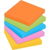 image:imagePostit Super Sticky Notes 5 Sticky Note Pads 3 x 3 in School Supplies for Students Ideal for Textbooks Notebooks Walls and Vertical Surfaces Energy Boost Collection19 x 3 Pack of 2