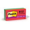 image:imagePostit Super Sticky Notes 8 Sticky Note Pads 1875 x 1875 in Back to School Supplies for Students Ideal for Textbooks Notebooks and Vertical Surfaces Playful Primaries Collection