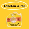 image:imagePostit Vital Orange Label onaroll Tape with Tape Dispenser 1 in x 700 in Great Label Maker for Creating Labels for Spice Jars and journalsVital Orange