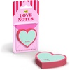 image:imagePostit Heart Sticky Notes Green Heart Design with XOXO 2 in x 19 in Valentines Day Love Notes 1 Sticky Note Pad with 100 SheetsGreen