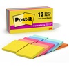 image:imagePostit Super Sticky Notes 12 Sticky Note Pads 3 x 3 in Back to School Supplies Office Products 2X the Sticking Power Summer Joy CollectionTrue