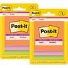 image:imagePostit Super Sticky Notes 3 Sticky Note Pads 3 x 3 in Back to School Supplies Office Products 2X the Sticking Power Summer Joy Collection  