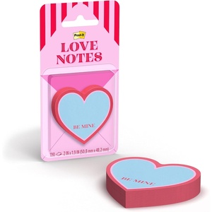 image:imagePostit Heart Sticky Notes Green Heart Design with XOXO 2 in x 19 in Valentines Day Love Notes 1 Sticky Note Pad with 100 SheetsBlue