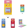 image:imageBundle of Back to School Postit Cute Sticky Notes Super Star Wink Face Pass the Notes Youre My Jam Orange Squeeze the DayBundle